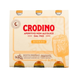 Crodino | Aperitiv 0% alcool 3x175ml