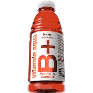 Vitamin Aqua | Bautura cu vitamine B12 Focus mere si zmeura 600ml
