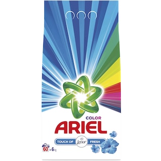 Ariel | Detergent Touch of Lenor Fresh 60 spalari 6kg