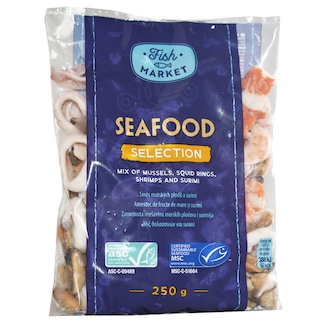 Fish Market | Amestec de fructe de mare si surimi 250g