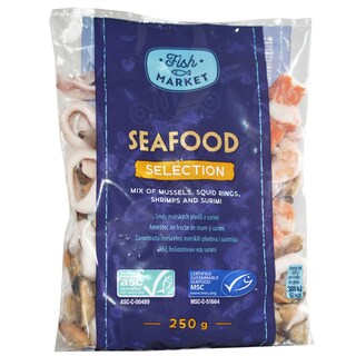 Fish Market | Amestec de fructe de mare si surimi 250g