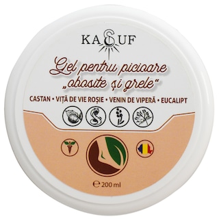 Kasuf | Gel pentru picioare obosite 200g