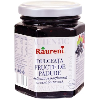 Raureni | Dulceata de fructe de padure 250g