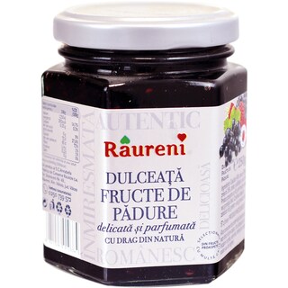 Raureni | Dulceata de fructe de padure 250g