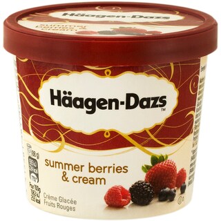 Haagen Dazs | Inghetata cu fructe de padure si frisca 100ml