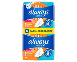 Always | Ultra | Absorbante Normal Deo Fresh 18 bucati