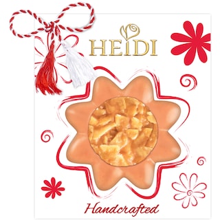 Heidi | Praline martisoare ciocolata portocale 11.2g