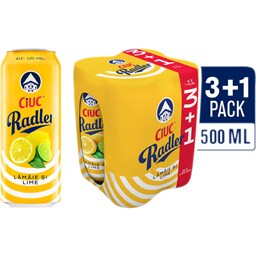 Bere cu limonada, 1.9% alc. 3+1x0.5L