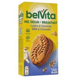 Biscuiti cu lapte si cereale 300g