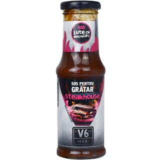 V6 | Sos pentru gratar Steakhouse 200ml