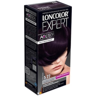 Loncolor | Expert | Vopsea de par aoe tech 5.22 saten violet