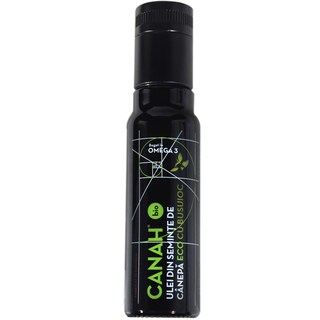 Canah | Ulei bio din seminte de canepa cu busuioc 100ml
