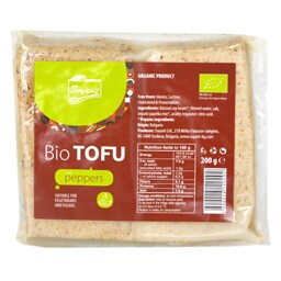 Tofu bio cu ardei 200g