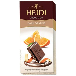 Heidi | Ciocolata Dark Orange 90g