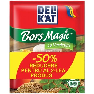 Delikat | Bors Magic cu verdeturi 2x65g