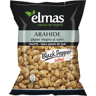 Elmas | Arahide decojite coapte, cu aroma de piper 150g