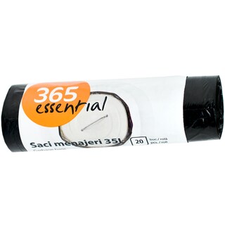 365 | Saci menajeri fara banda, capacitate 35 litri 20 bucati