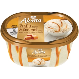 Aloma | Inghetata cu vanilie si sirop de caramel 505g