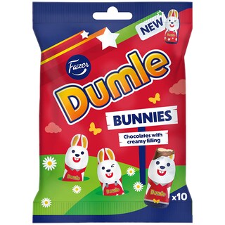 Dumle | Iepurasi de ciocolata cu lapte 122g