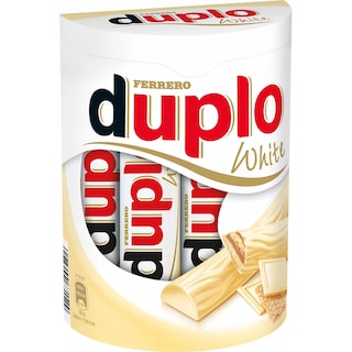 Duplo | Napolitana cu ciocolata alba si alune de padure 182g