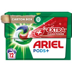 Detergent Extra Clean Power, 12 capsule