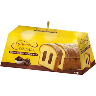 Boromir | Cozonac cu ciocolata si rom 450g