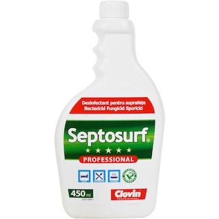 Septosurf | Dezinfectant suprafete cu pulverizator 450ml