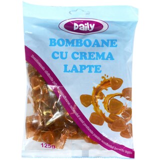 Daily | Dropsuri cu crema de lapte 125g
