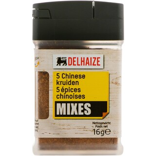 Delhaize | Amestec de 5 ierburi chinezesti la cutie de plastic 16g