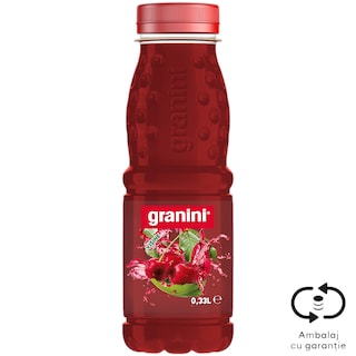 Granini | Bautura racoritoare necarbonatata cu aroma de visine 0.33L