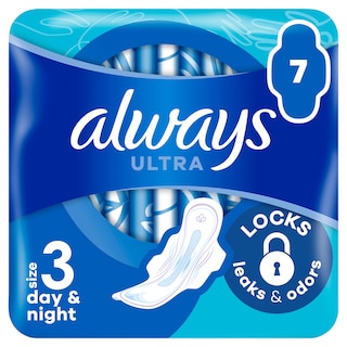 Always | Ultra | Absorbante marimea 3 Night, 7 bucati