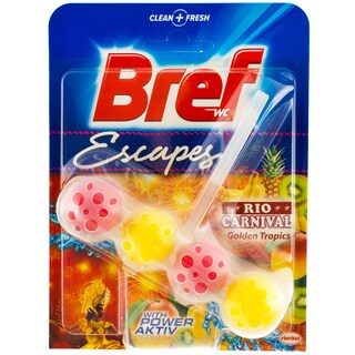 Bref | Odorizant pentru toaleta Escape Rio Carnaval 50g