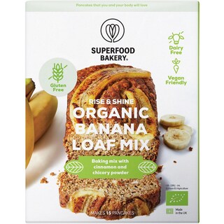 Superfood Bakery | Mix bio pentru chec cu banane, fara lactoza 250g