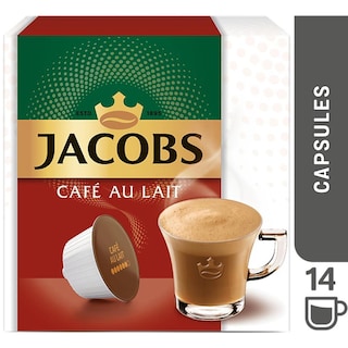 Jacobs | Cafea Cafe au lait, 14 capsule