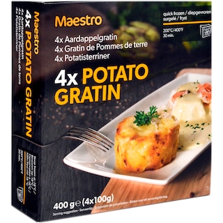 Maestro | Cartofi gratinati cu branza si smantana 4x100g
