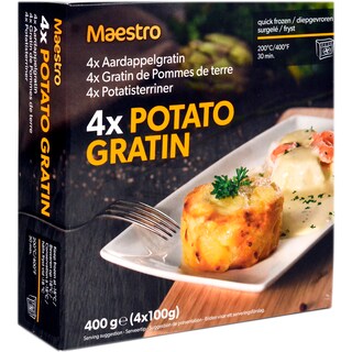 Maestro | Cartofi gratinati cu branza si smantana 4x100g