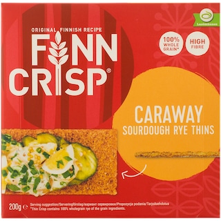 Finn Crisp | Paine crocanta subtire cu chimen 200g