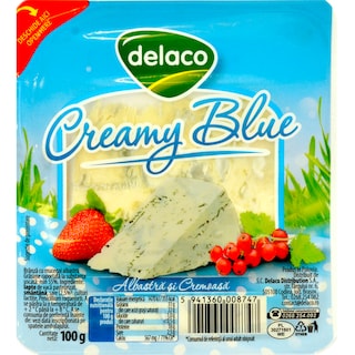 Delaco | Creamy Blue | Branza cu mucegai albastru 100g