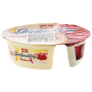 Muller | Gris cu zmeura 160g