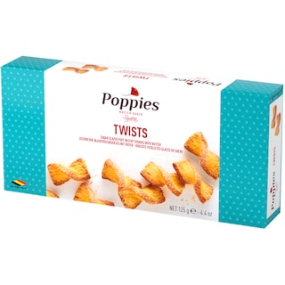 Poppies | Foietaj Twists cu unt  125g