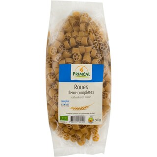Primeal | Paste rotunde eco din grau semi-integral 500g