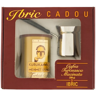 Mehmet Efendi | Pachet cu cafea turceasca si ibric gratis 250g