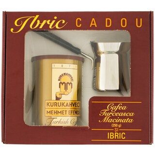 Mehmet Efendi | Pachet cu cafea turceasca si ibric gratis 250g