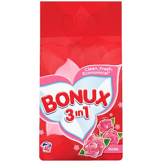 Bonux | Detergent automat 3in1 Rose 4kg