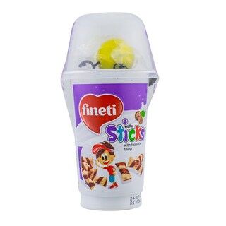 Fineti | Napolitane cu crema de cacao 45g