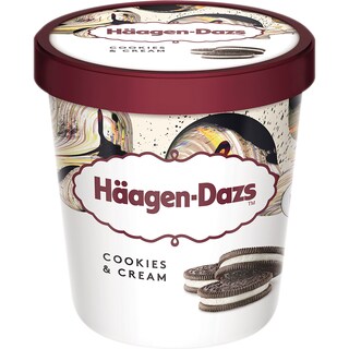 Haagen-Dazs | Inghetata de vanilie cu biscuiti 400g
