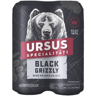 Ursus | Specialitati | Bere neagra 4x500ml