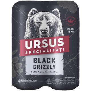 Ursus | Specialitati | Bere neagra 4x500ml