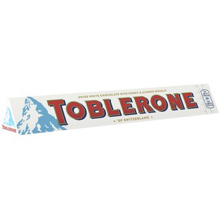 Toblerone | Ciocolata alba cu nugat, miere si migdale 100g