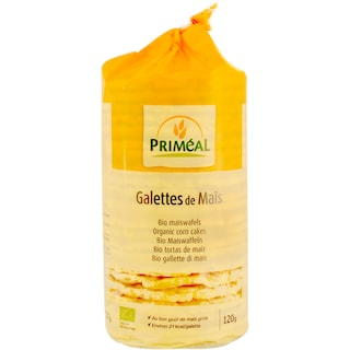 Primeal | Rondele de porumb ecologice 120g